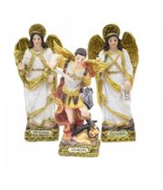 Três Arcanjos 13cm - Enfeite Resina - Produtos infinity presentes