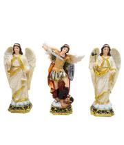 Três Arcanjos 23cm - Enfeite Resina