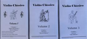 Três Volumes Livros Violão Clássico 286 páginas Três Volumes Livros Violão Clássico 286 páginas