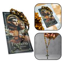Trezena Santo Antônio Madeira com Folheto de Oração