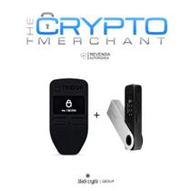 Trezor One Preta Hardware Wallet Btc Black Lacrada+ Ledger Nano S Plus Hardware Wallet Btc Eth