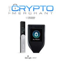 Trezor T - Ledger nano X backup hardware Wallet altcoins biticoin Eth carteira para criptomoedas