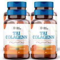 Tri Colagenn- 60 Cápsulas 1g - 4 Potes
