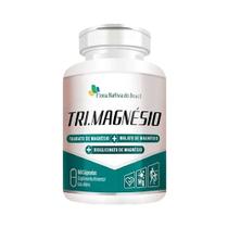 Tri Magnésio - Quelato + Taurato + Malato De Magnésio 60 Cápsulas 500mg