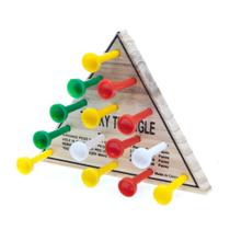 Triangle Game Rhode Island Novelty Wooden de 4,5 polegadas