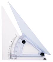 Triângulo Ajustável ALVIN LX712K 30cm com Escala Trigonométrica Triângulo Ajustável ALVIN LX712K 30cm com Escala Trigonométrica