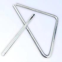 Triângulo Cromado 15cm - Tl602