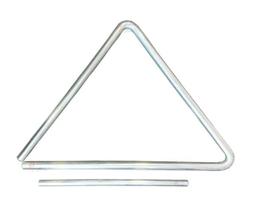 Triângulo de Aço Médio c/ base de 23 cm - Gimenes TR02 Triângulo de Aço Médio c/ base de 23 cm - Gimenes TR02