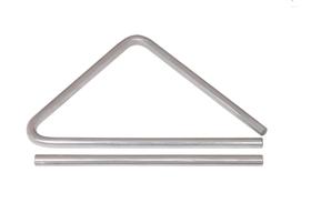 Triângulo De Alumínio 30cm Spanking - 112165 Prateado Triângulo De Alumínio 30cm Spanking - 112165 Prateado
