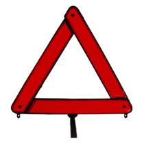 Triângulo De Segurança Para Sinalização Automotiva
