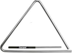 Triângulo Liverpool Tr-30 30cm Aço Cromado