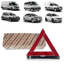 Triângulo original fiat ducato uno prêmio elba fiorino tempra tipo pálio siena marea strada brava 2005 à 2023 46818317