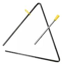 Triângulo Pro Fire 15 CM Aço Cromado