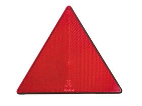 Triangulo Refletivo com Fixacao - Vermelho