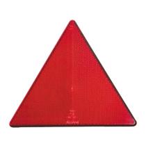 Triangulo Refletivo Com Fixacao - Vermelho