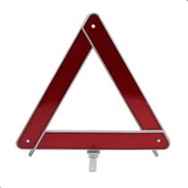 Triangulo Segurança Automotivo Sinalizador Estrada Montável Branco
