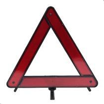 Triângulo Sinalização Carro Automotivo Emergência Universal Preto