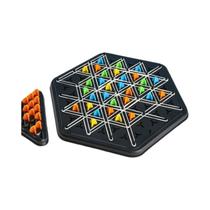 Triângulo Xadrez Quebra-cabeça Geometria Corrente Jogo De Mesa Faixa De Borracha Interação Familiar