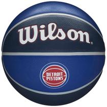 Tributo à equipe da NBA de basquete WILSON, tamanho 7 - 29,5, Detroit Pistons