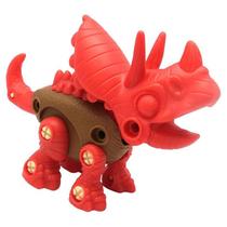 Triceratops Vermelho Dinossauro De Montar - Toyng 043977