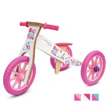 Triciclo 2 em 1 Biciquetinha Unicórnio