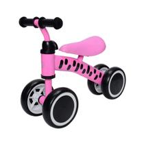 Triciclo Andador Infantil até 24kg Banco Ajustável Rosa Zippy Toys - 7625