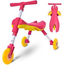 Triciclo Andador Scuttler Bug Rosa Infantil Bicicleta De Equilíbrio Menina - Unitoys Triciclo Andador Scuttler Bug Rosa Infantil Bicicleta De Equilíbrio Menina - Unitoys