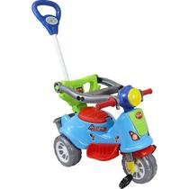 Triciclo Avespa Colorido Com Som, 25kg, Modelo Retrô Triciclo Avespa Colorido Com Som, 25kg, Modelo Retrô