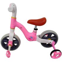 Triciclo Balance Bike Retrô Altura Regulável 3327 Unitoys