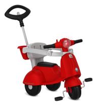 Triciclo Banderetta Passeio Pedal Vermelho - Bandeirante