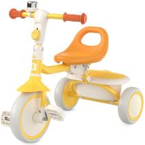 Triciclo besrey para crianças de 18 meses a 5 anos amarelo Triciclo besrey para crianças de 18 meses a 5 anos amarelo