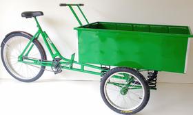 Triciclo Caixa Baixa Forrado com Chapa Triciclo Caixa Baixa Forrado com Chapa