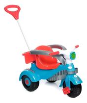 Triciclo Calesita Velocita Classic Azul com Luzes e Sons