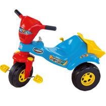 Triciclo Cargo Magic Toys Tico-tico Azul-celeste E Vermelho - Magic Toys