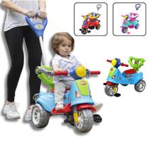 Triciclo Carrinho Infantil Moto Passeio Bebê De Empurrar Menino Menina Motoca Presente Passeio Triciclo Carrinho Infantil Moto Passeio Bebê De Empurrar Menino Menina Motoca Presente Passeio