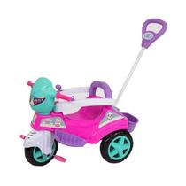 Triciclo de Passeio Baby City Menina com Pedal/Buzina/Guia - Maral