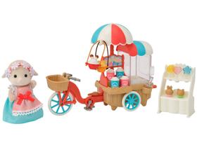 Triciclo delivery de pipoca sylvanian families - epoch magia