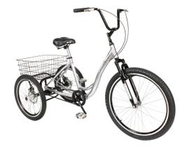 Triciclo deluxe prata - Dream Bike