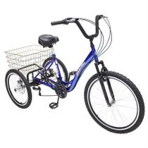 Triciclo Dream Bike Deluxe 21 Marchas Azul Triciclo Dream Bike Deluxe 21 Marchas Azul