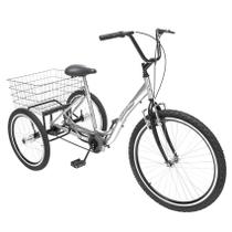 Triciclo Dream Bike Deluxe Prata
