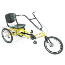 Triciclo dream bike praiano amarelo