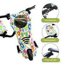 Triciclo Drift Eletrico 250 W Patinete 3 Velocidades Scooter - KR Variedades