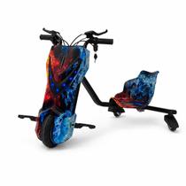 Triciclo Drift Extreme Elétrico Infantil 36V 250W Gira 360 Mini Moto Suporta até 80kg Recarregável Spider Triciclo Drift Extreme Elétrico Infantil 36V 250W Gira 360 Mini Moto Suporta até 80kg Recarregável Spider
