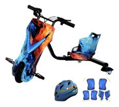 Triciclo Drift Infantil 100kg Made Basic Modelo 350w 3 velocidades Infantil