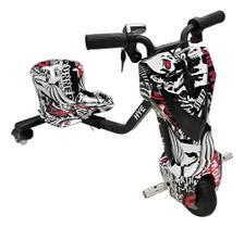 Triciclo Drift kids Radical infantil Elétrico 3 Velocidades kit proteção