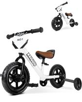 Triciclo e bicicleta de equilíbrio KRIDDO 2 em 1 para crianças 18M-3Y branca