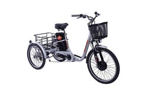 Triciclo Elétrico Adulto Dream Bike - Prata - Elektra 500 Triciclo Elétrico Adulto Dream Bike - Prata - Elektra 500