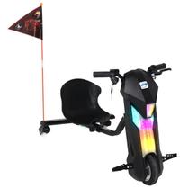 Triciclo Elétrico Drift 36V 250W Black Bel com LED Bluetooth 3 Velocidades Ideal para Diversão Radical e Alta Performance