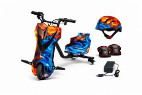 Triciclo Eletrico Drift Firewater 3 Velocidades 36v Infantil Zippy Triciclo Eletrico Drift Firewater 3 Velocidades 36v Infantil Zippy