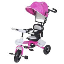 Triciclo Elétrico Infantil c/ Capota Rosa Importway BW084RS